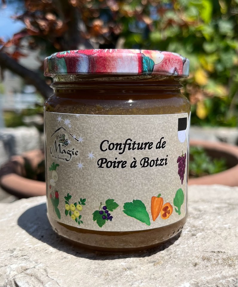 Confiture de poire à Botzi